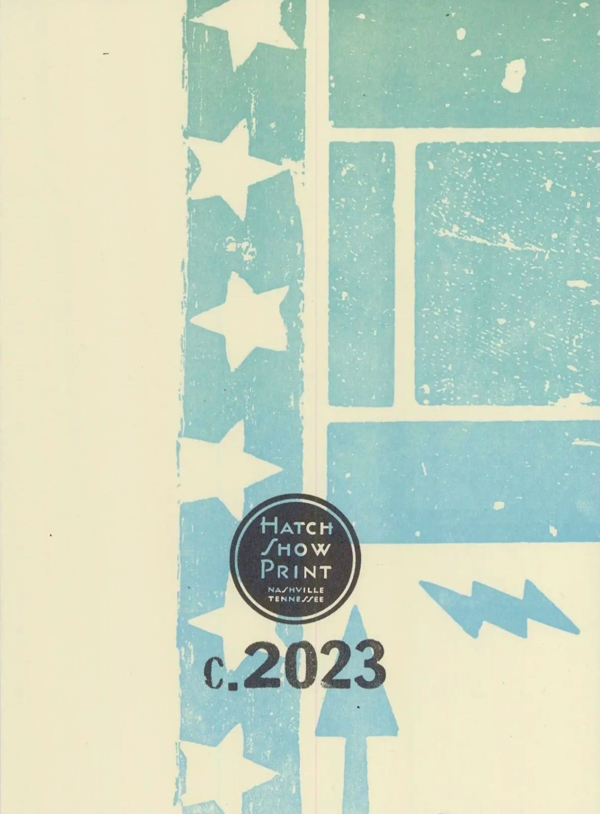 Hatch Show Print, Letterpress Mazel Tov Card
