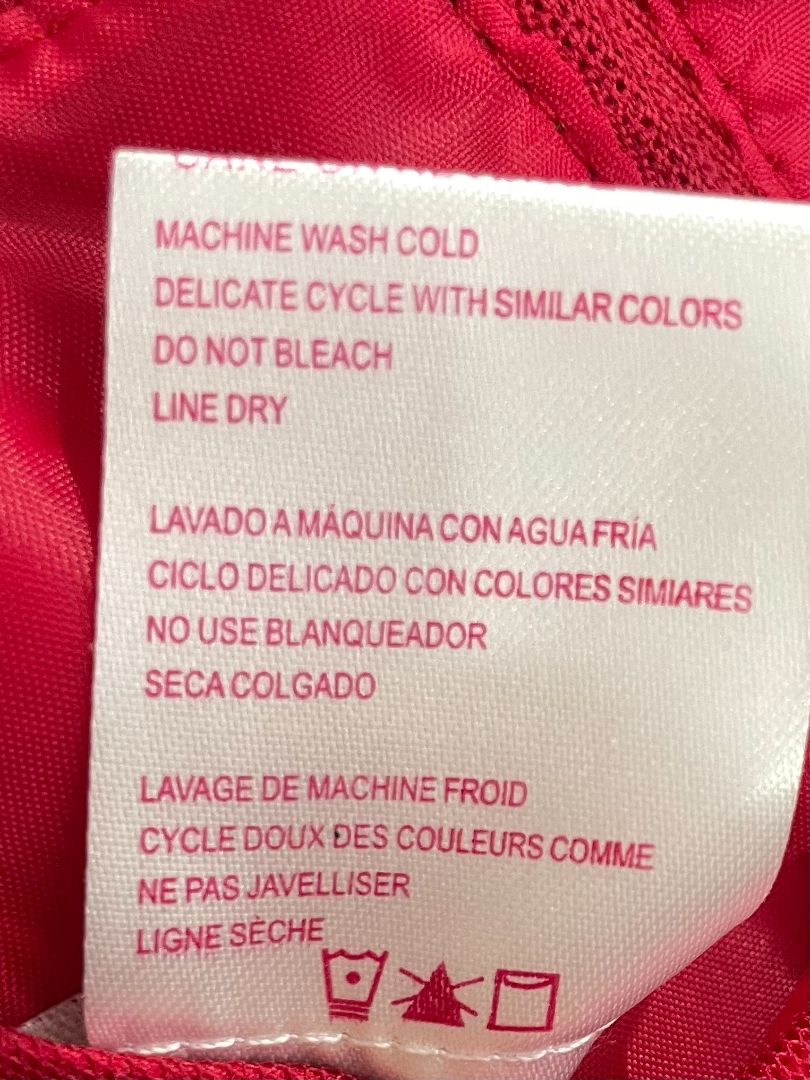 18 mo, My Princess Wear, Red, Sleeveless special occasion dress, waist bow, embroidered overlay + bloomers SET