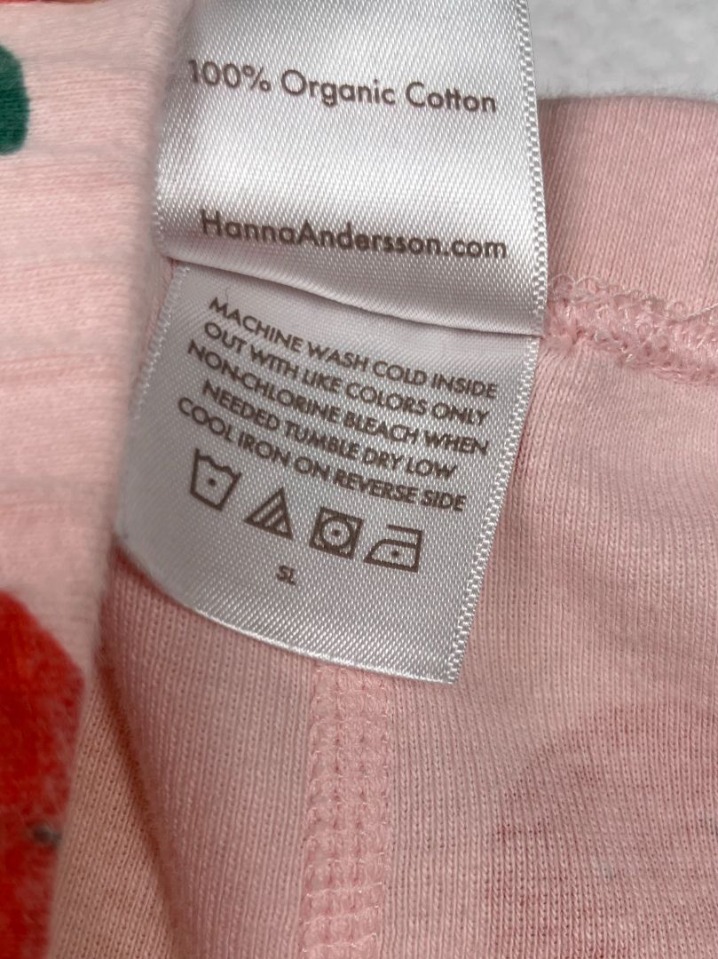 18-24 mo, Hanna Andersson, Pink, Oranges print leggings