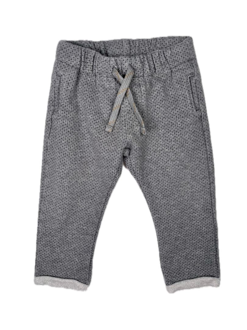 12 mo, Mayoral, Grey, Dotted drawstring sweatpants