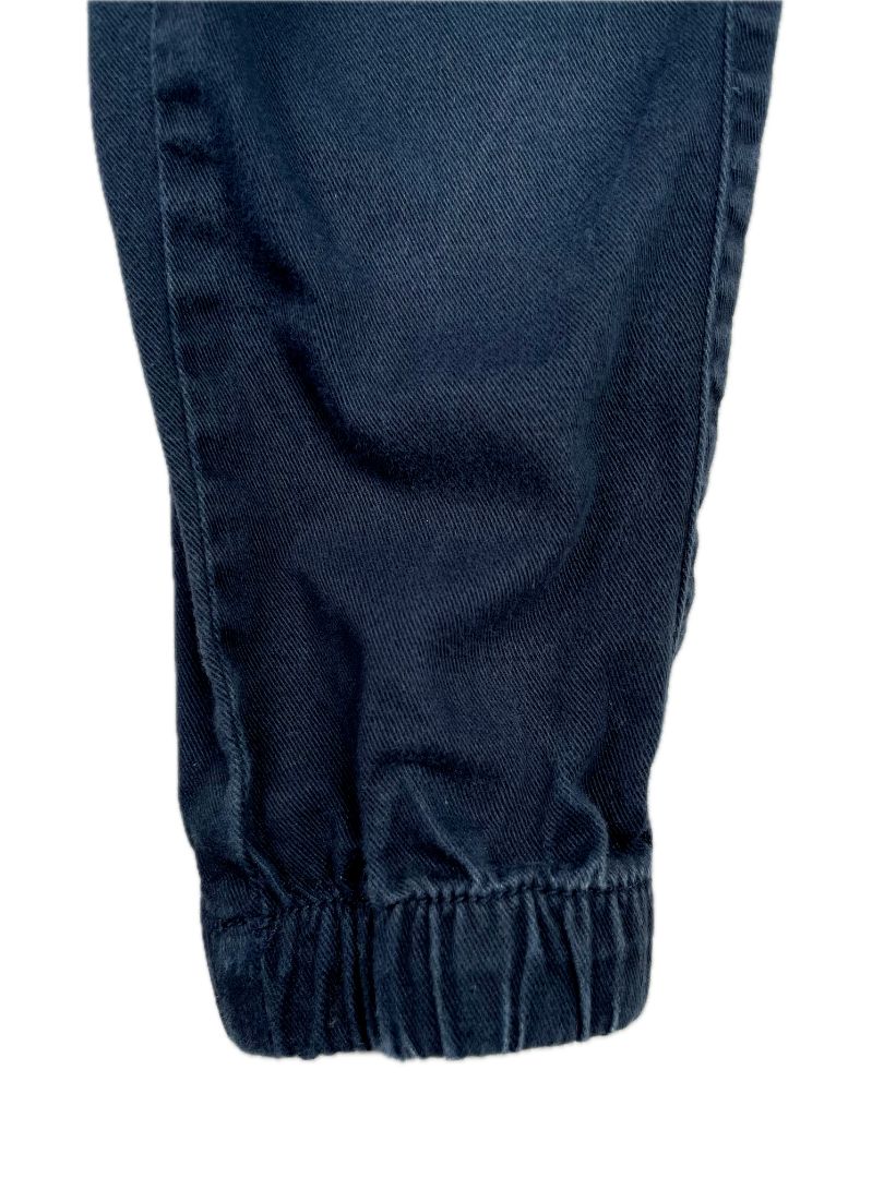2/2T, H&M, Blue, Patterned drawstring pull-on cotton pants