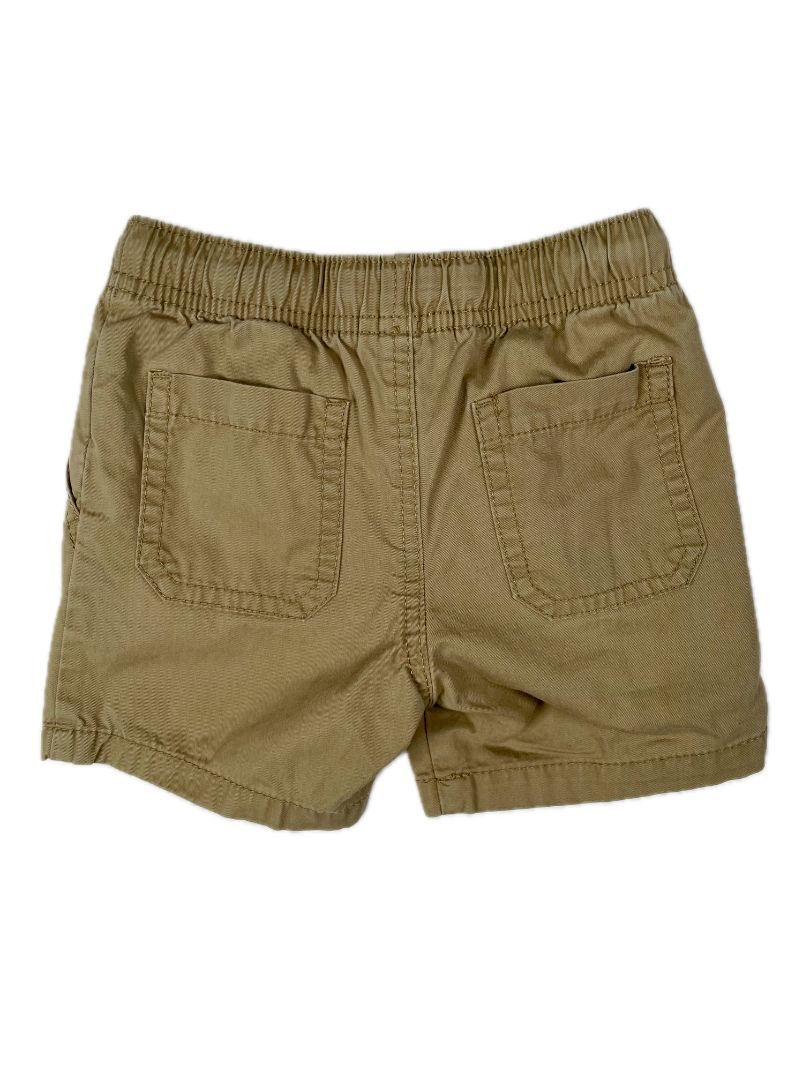 18 mo, Cat & Jack, Brown, Pull-on drawstring woven shorts