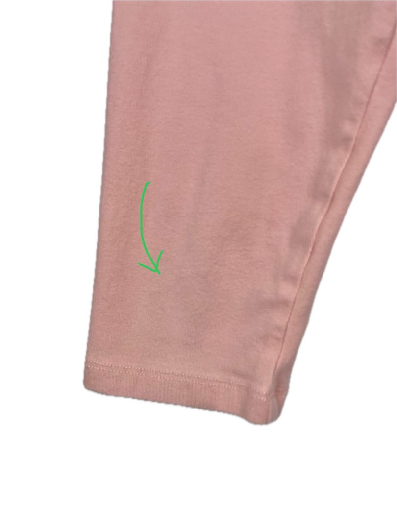 5-6, Boden, Pink, Solid cropped legging