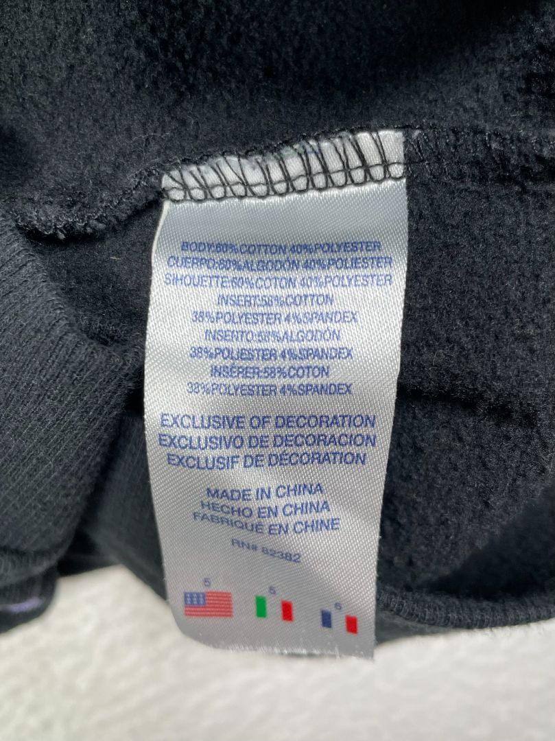 5/5T, Champion, Black, Pastel logo pullover sweatshirt