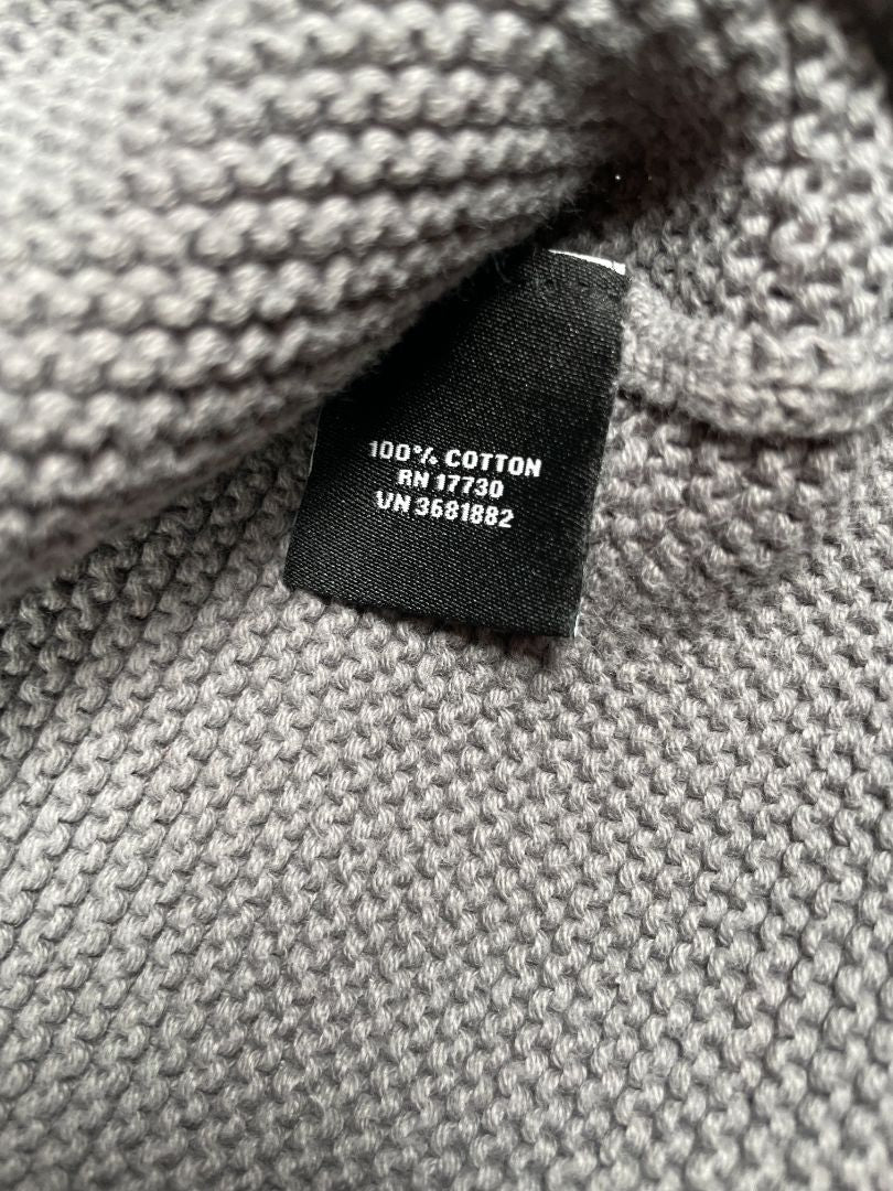 3/3T Victoria Beckham for Target, Grey, Hooded button-up cardigan w/ animal ears