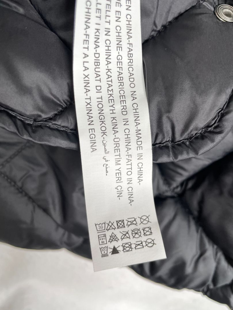 4-5, Zara, Black, Quilted puffer vest, snap-up
