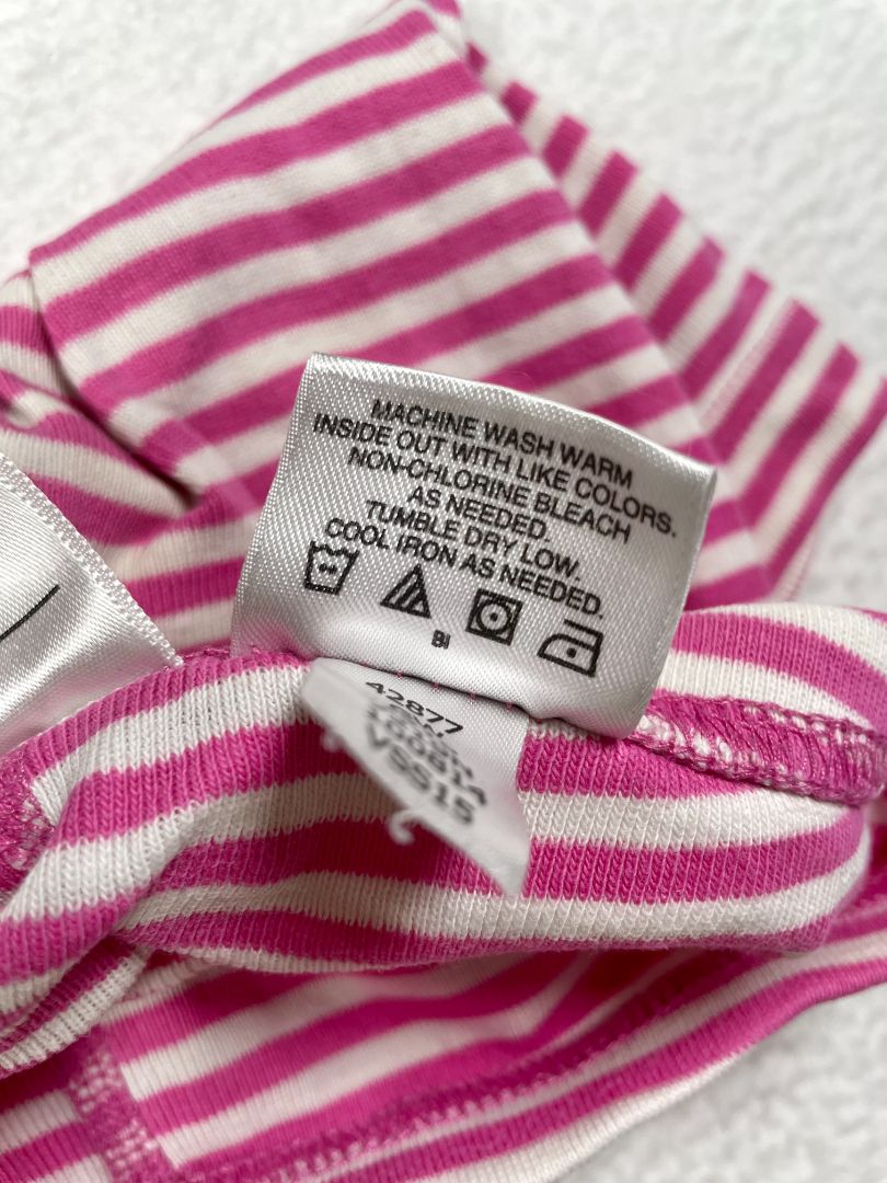 3/3T, Hanna Andersson, Pink, Pink striped tumble/cartwheel shorts