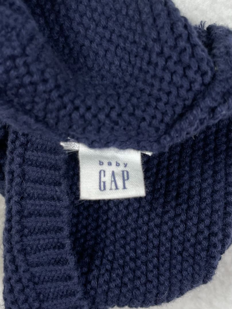 12-18 mo, babyGap, Blue, Knit beanie with ears