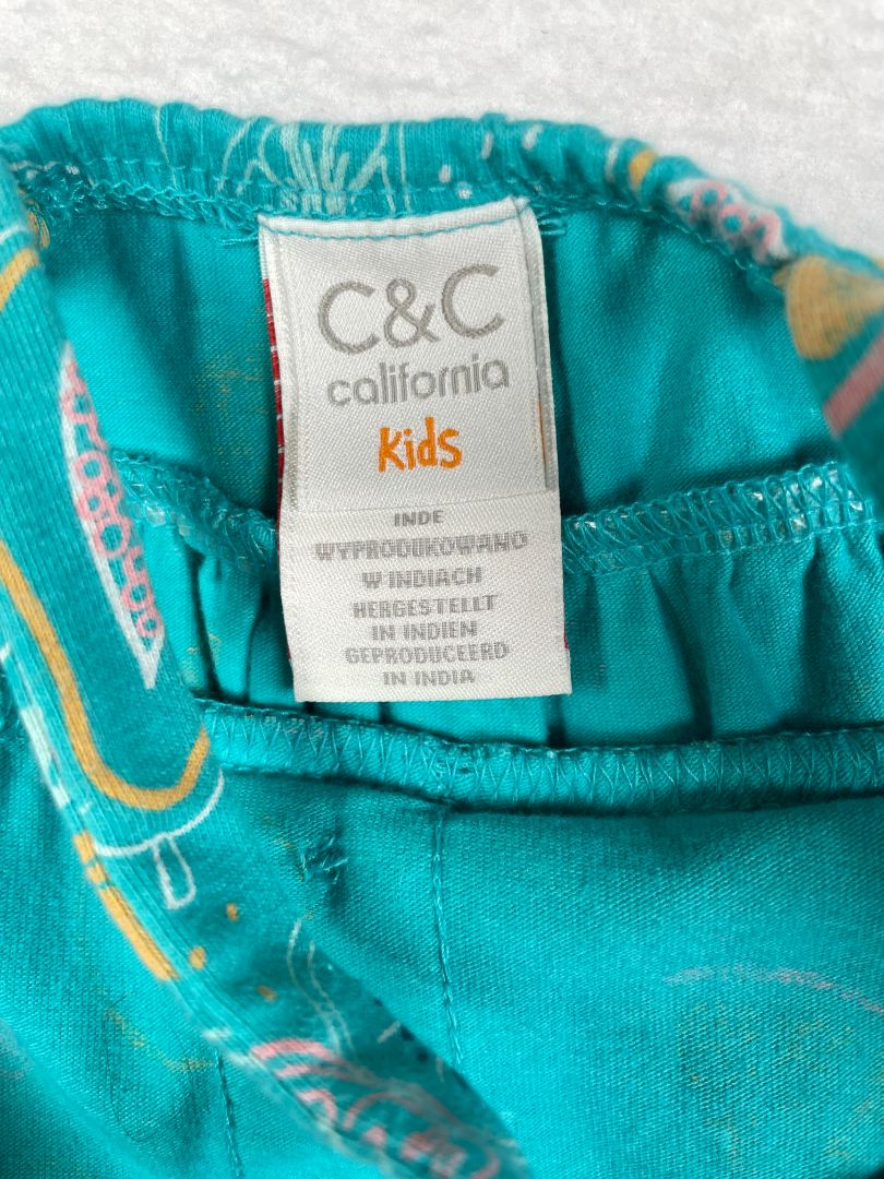 18 mo, C&C California, Blue, Citrus tiered tank top