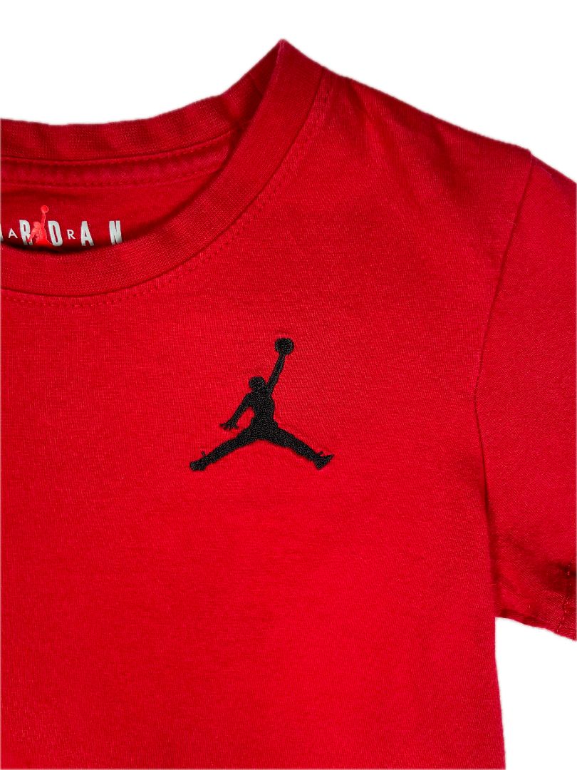 5/5T Nike Air Jordan, Red, T-shirt w/ embroidered Jumpman logo