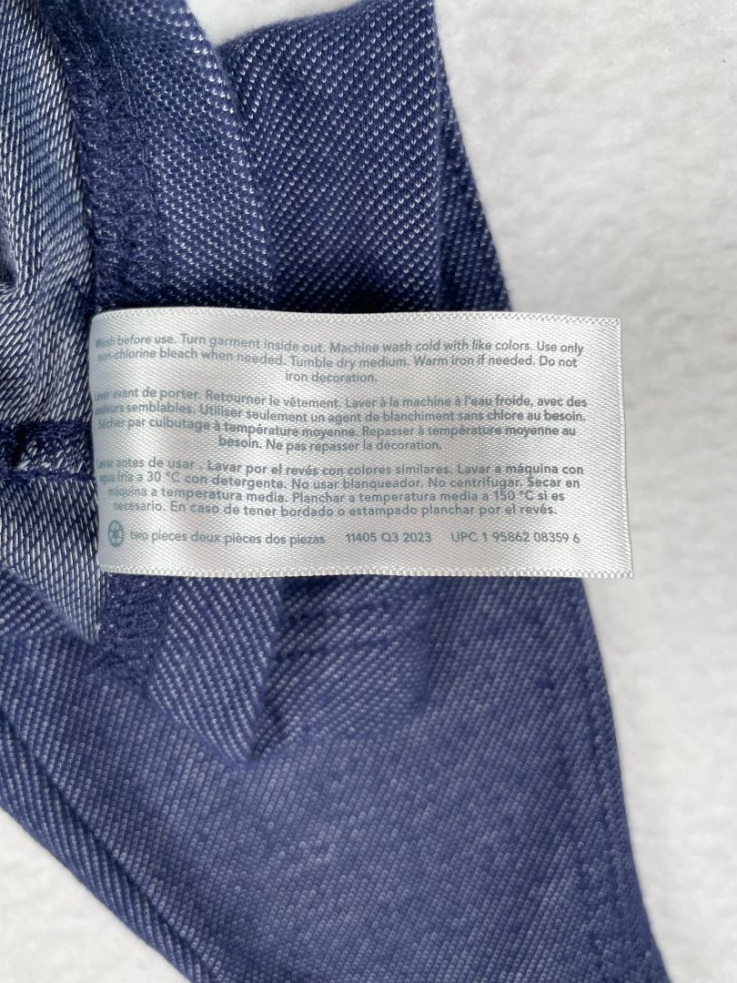 3 mo, Carter's, Blue, Baby faux denim leggings