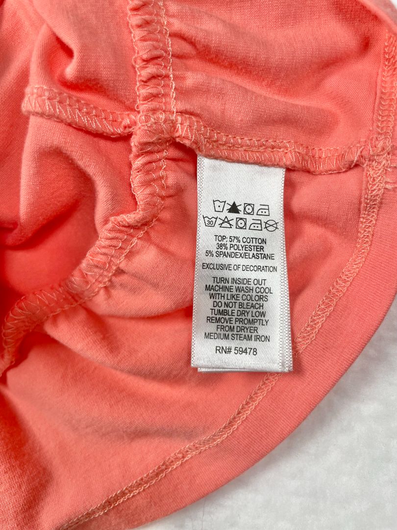 2/2T, Tommy Bahama, Pink, Tiered tank top, soft cotton mix + bit of stretch