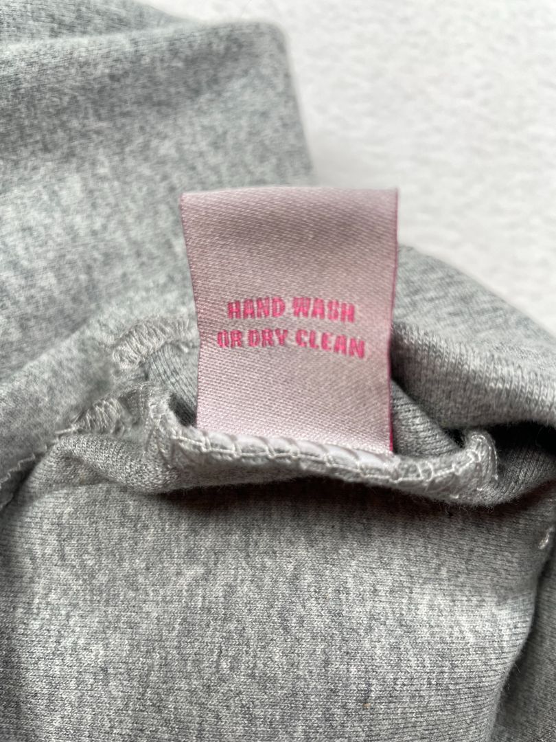12 mo, Ciao Milano, Grey, NEW w/ tags - Sweatshirt w/ bow, rosettes, faux fur purse