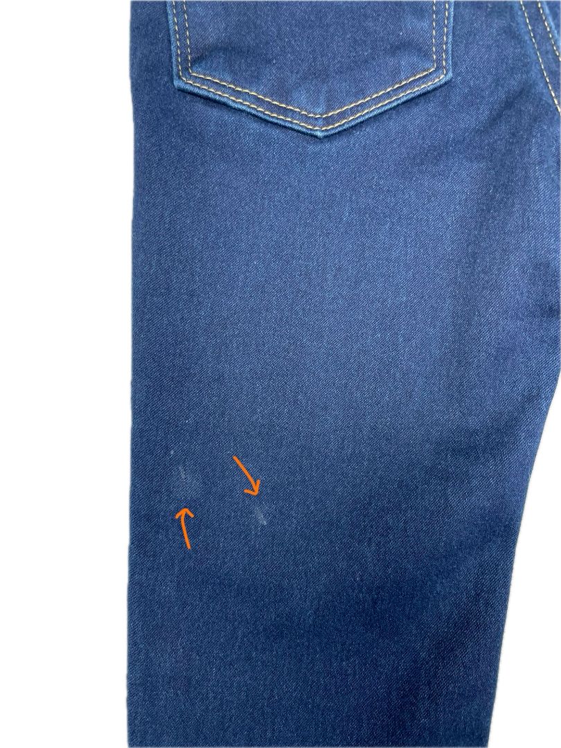 3/3T, Jumping Beans, Blue, Jeans, adjustable w/ snap closure