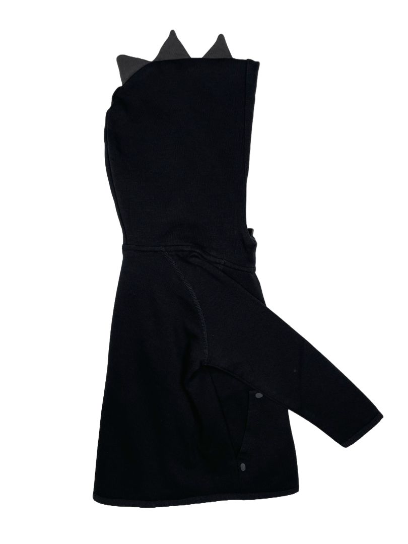 2/2T, babyGap, Black, GapFit tech zip-up jacket, dinosaur spike hood