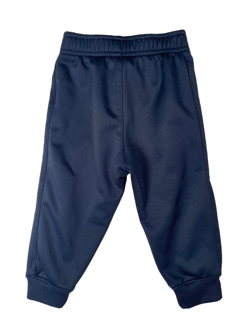 24 mo, Nike, Blue, Dri-fit pull-on sweatpants, red logo on left leg