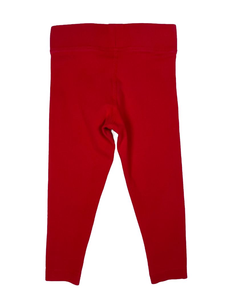2/2T, Primary, Red, Pull-on solid leggings