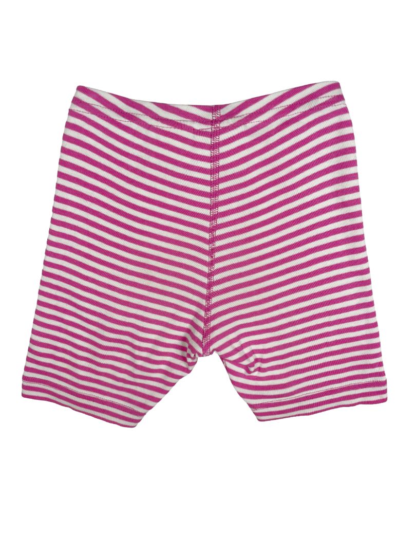 3/3T, Hanna Andersson, Pink, Pink striped tumble/cartwheel shorts