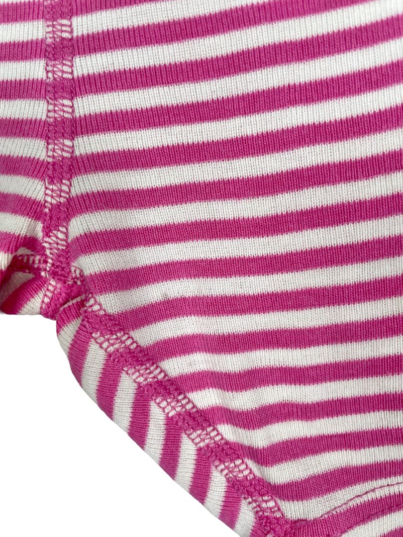 3/3T, Hanna Andersson, Pink, Pink striped tumble/cartwheel shorts