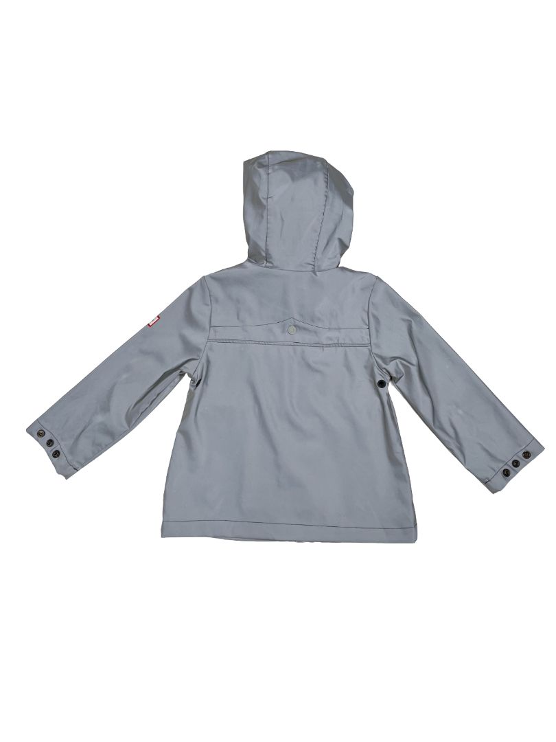 2/2T, Hunter x Target, Silver, SUPER reflective hooded rain jacket