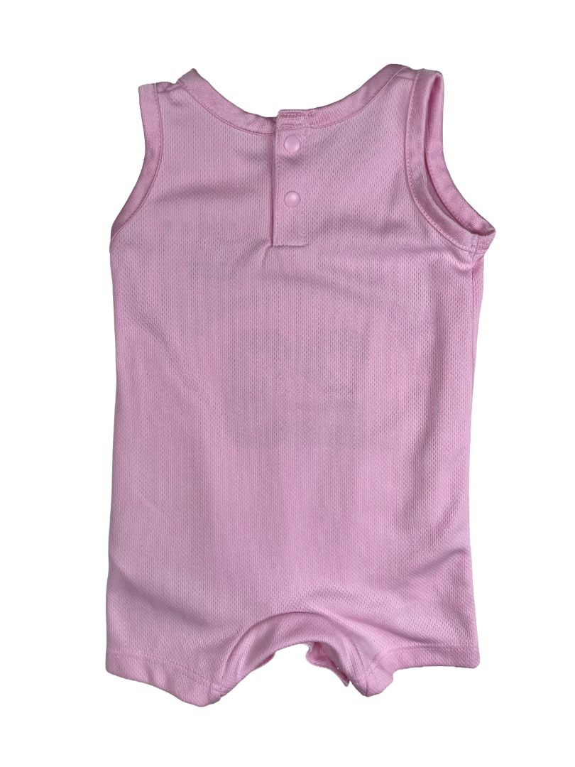 3 mo, Nike Air Jordan, Pink, Jumpman 23 Jersey Romper