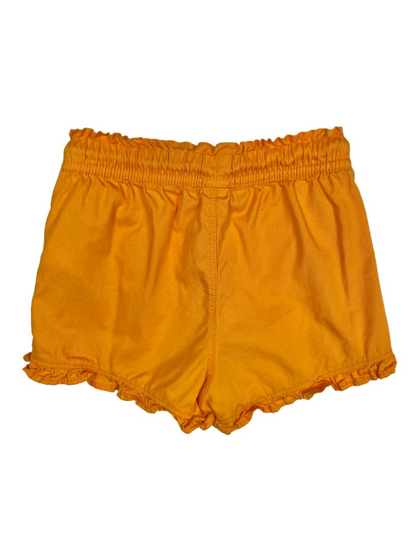 4/4T, babyGap, Yellow, Ruffled drawstring shorts