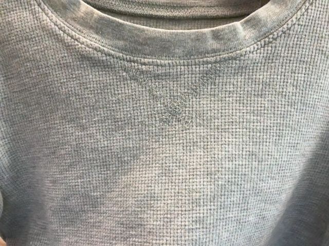5/5T, Carter's, Grey, Waffle-knit long-sleeve shirt