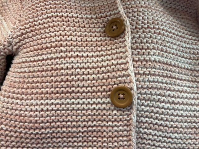 9 mo, Nordstrom, Pink, Knit hooded button-up cardigan