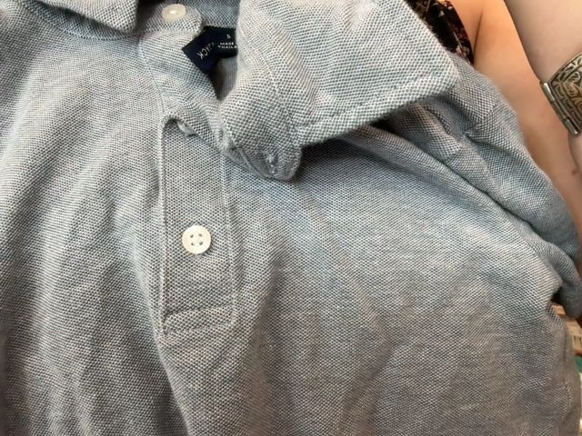 5/5T, Janie and Jack, Blue, Classic short-sleeve polo shirt