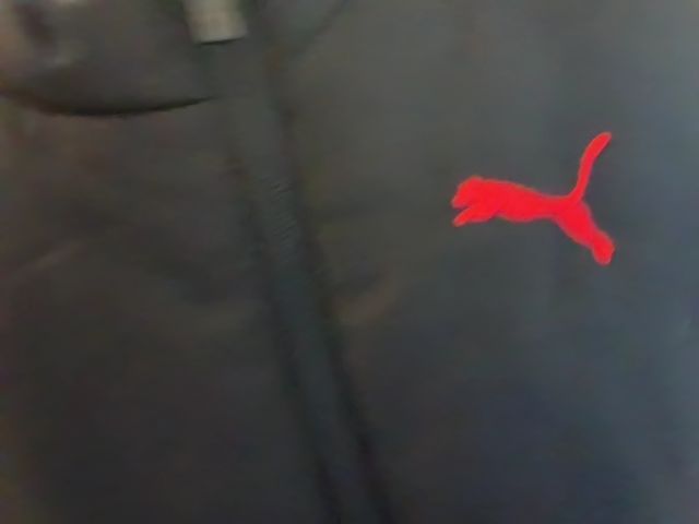 5/5T, PUMA, Black, Solid puffer vest, red emblem