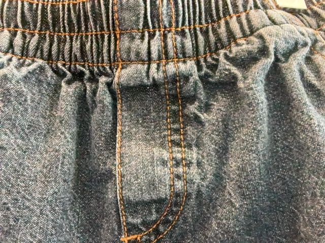 2/2T, Circo, Blue, Dark wash pull-on denim shorts