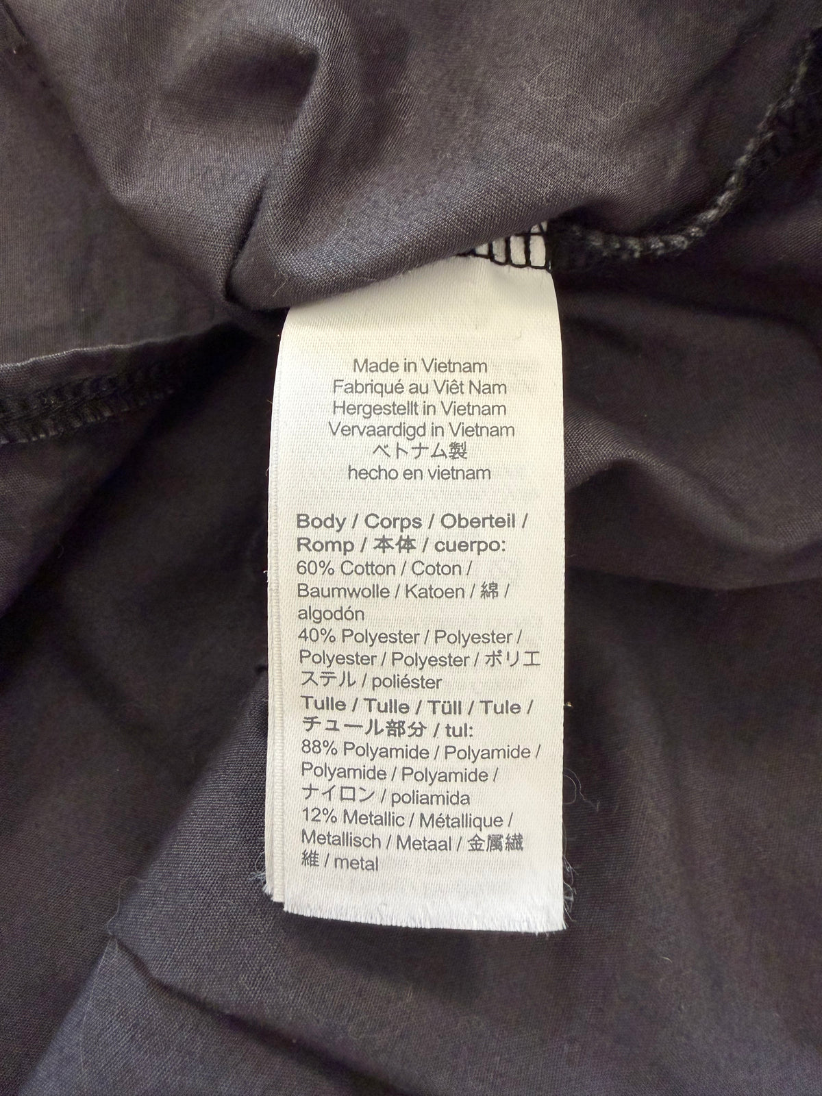 6, J.Crew Crewcuts, Grey, Long-sleeve fleece-lined sweatshirt top dress, frilled metallic tulle skirt