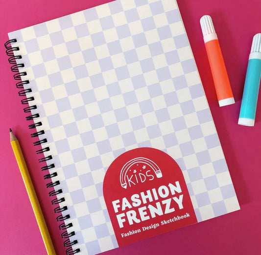 Kat French Design, Kid's Fashion Frenzy Fashion Design Sketchbook