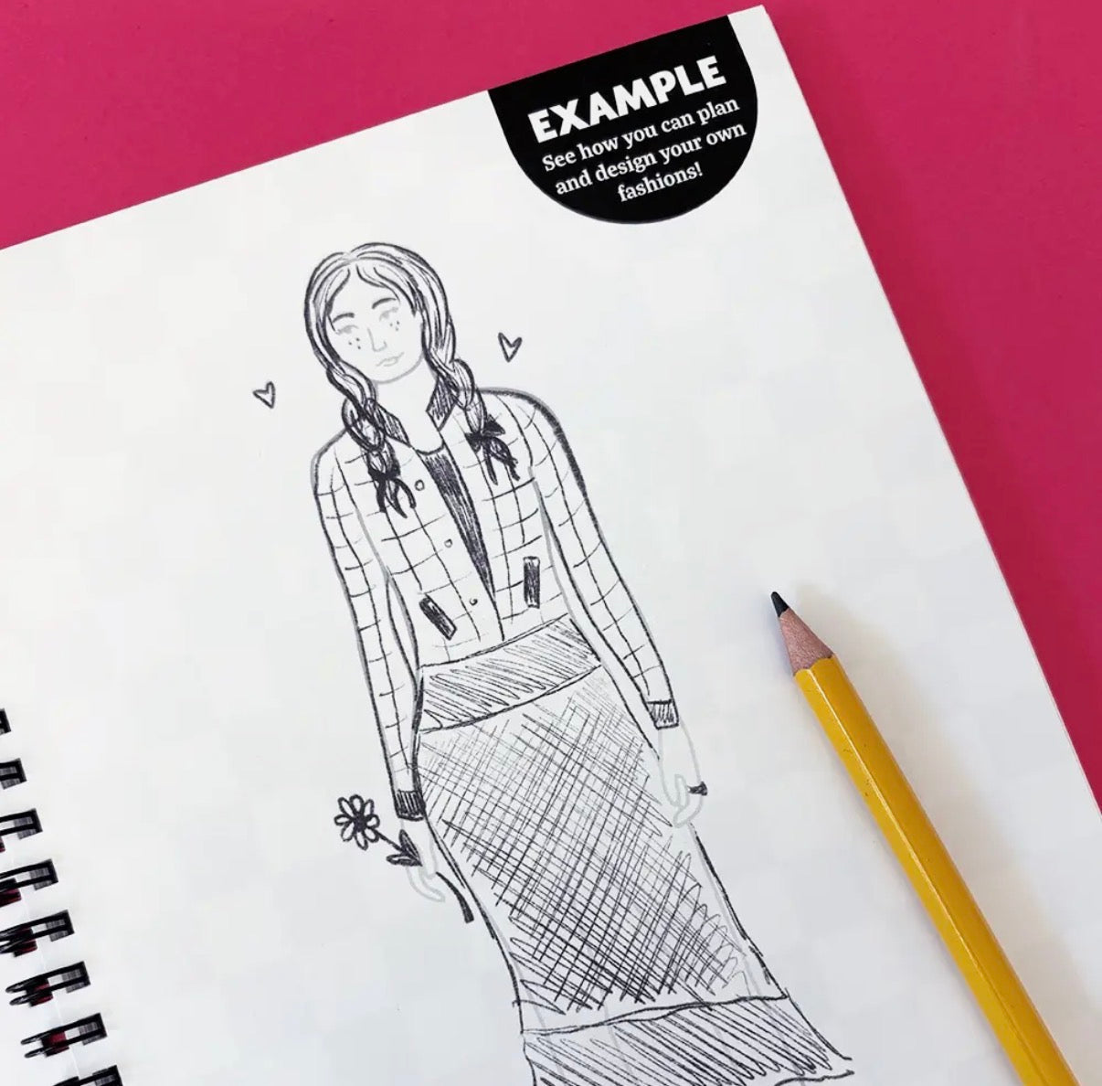 Kat French Design, Kid's Fashion Frenzy Fashion Design Sketchbook