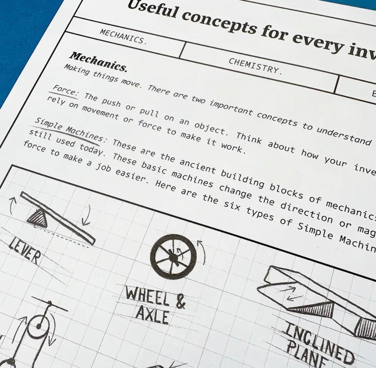 Kat French Design, Kid's Invention Journal Activity Book For Young Inventors