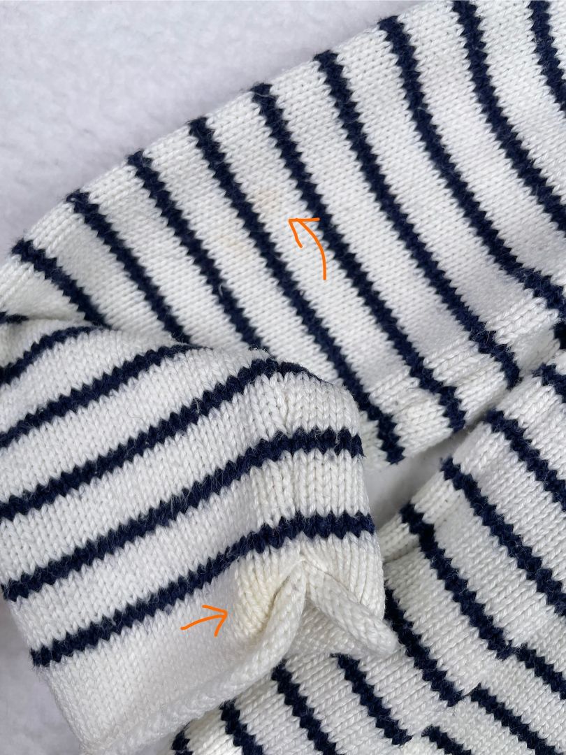 6-9 mo, Joules Clothing, White, Striped green stegosaurus sweater w/ 3D plates