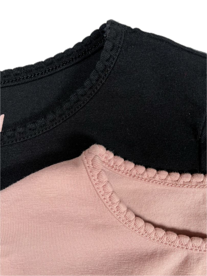 2-4Y, H&M, Two-pack long-sleeve shirts, cotton + stretch [2]