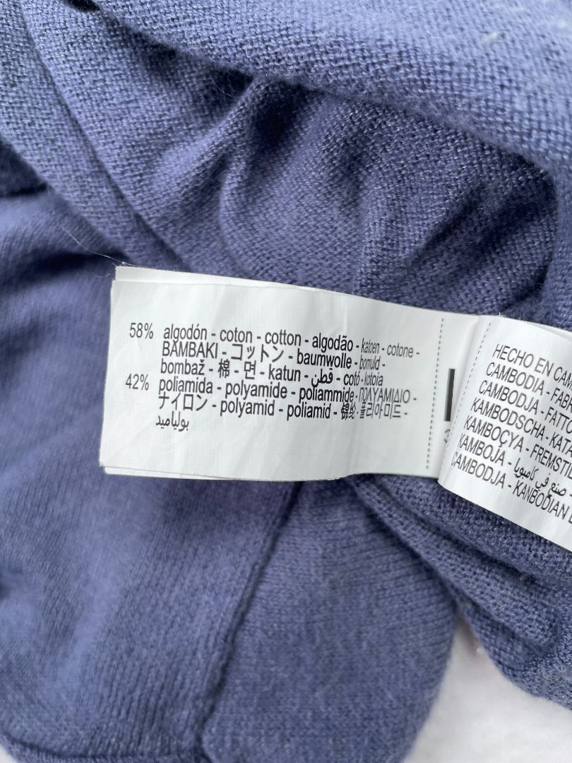 18 mo, Zara, Blue, Collared soft long-sleeve shirt