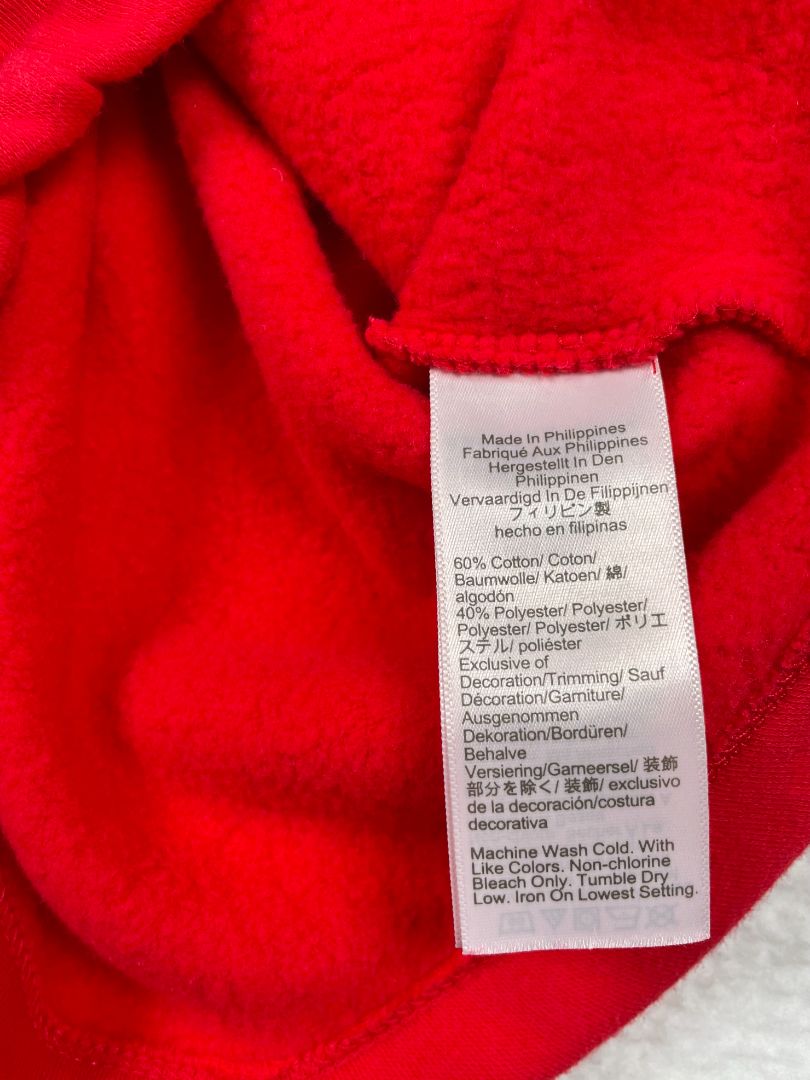4-5, J.Crew Crewcuts, Red, Turtleneck fleece-lined pullover top