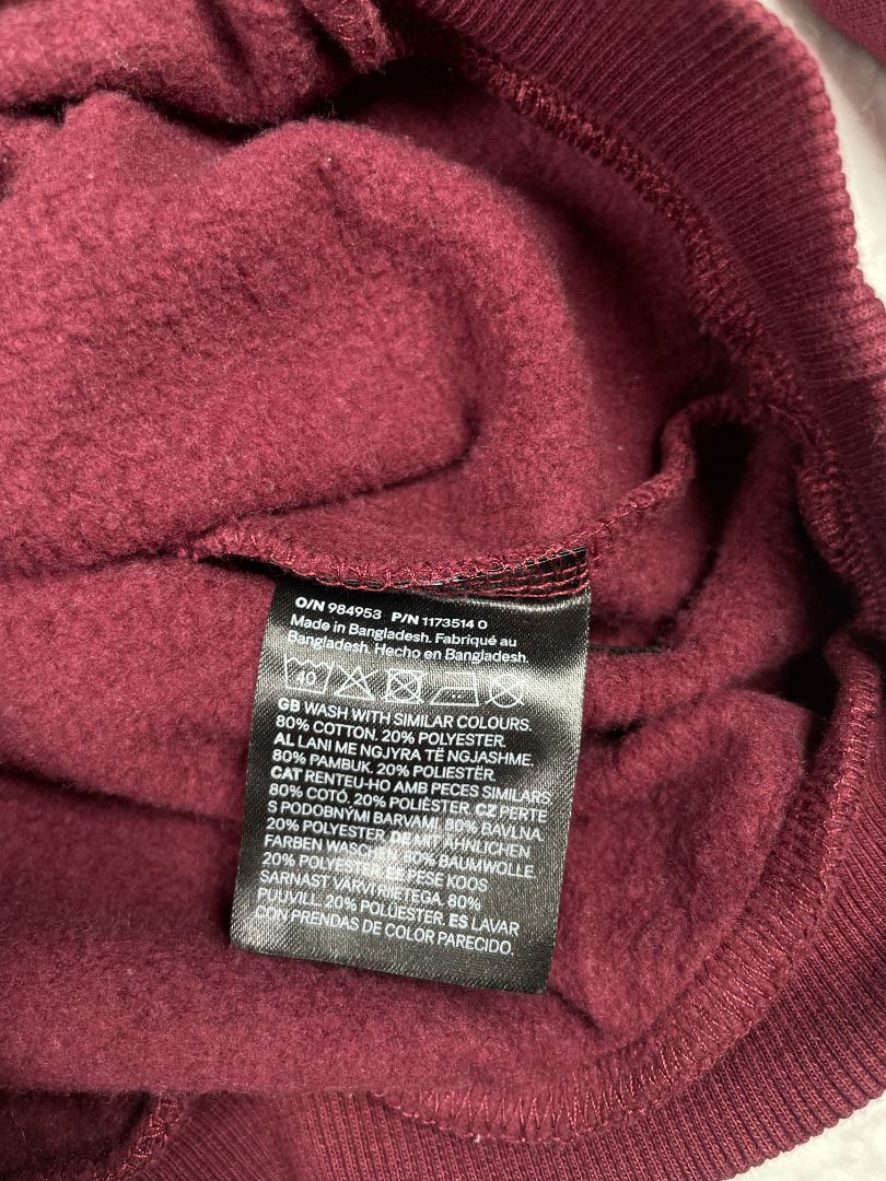 3-4, H&M, Purple, Pullover boys sweatshirt