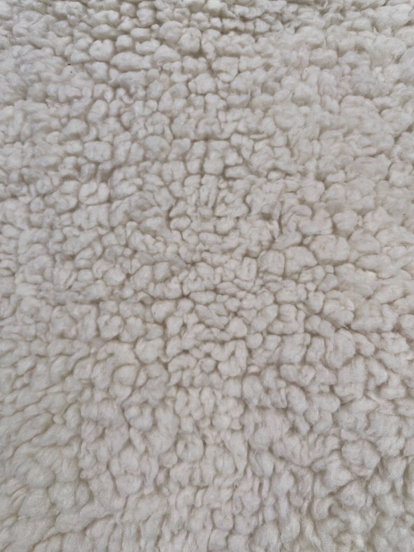 9-12 mo, Tea Collection, Cream, Shearling zip-up hoodie