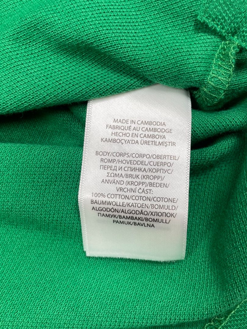 3/3T, Polo Ralph Lauren, Green, NEW w/ tags - classic polo shirt, number 3 on shoulder