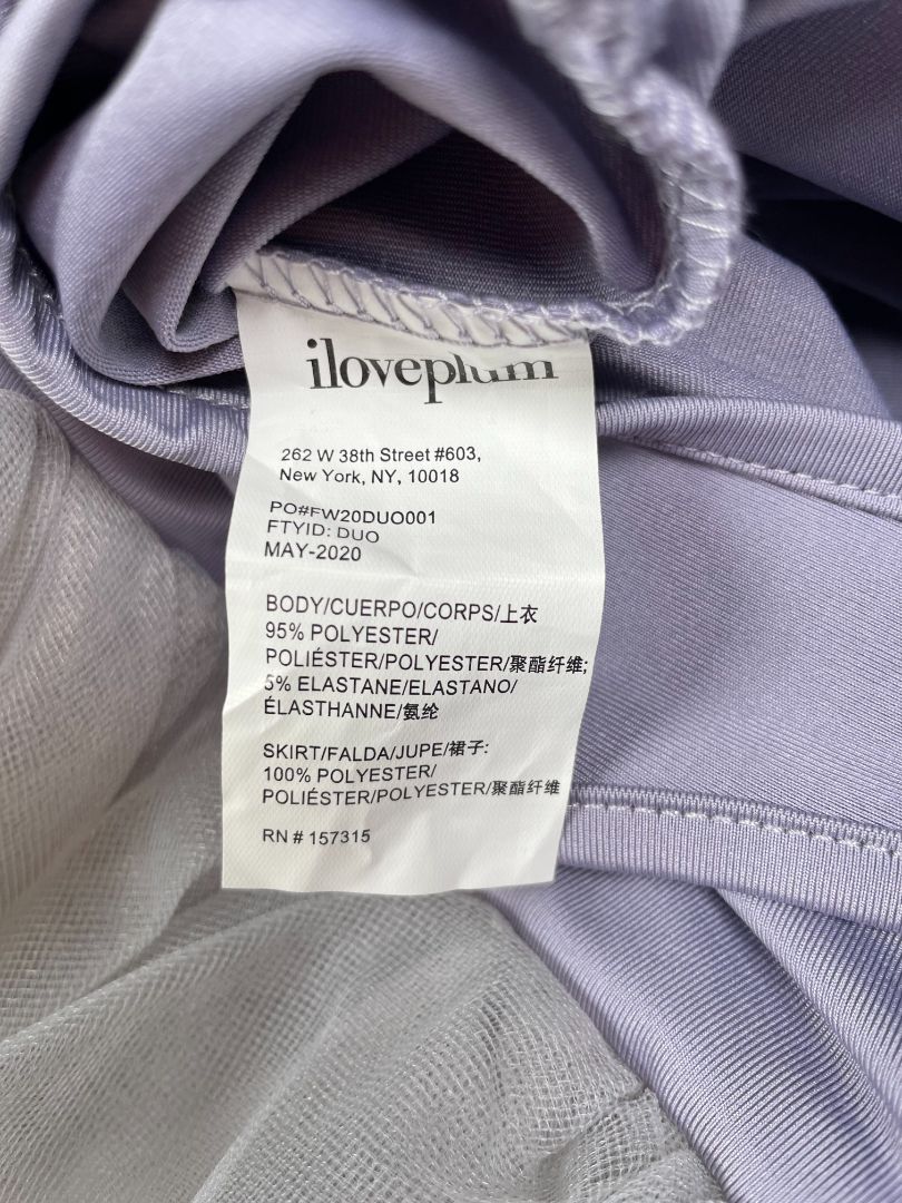 6, I Love Plum, Purple, NEW w/ tags - B.A.E. Tutu dress, sleeveless