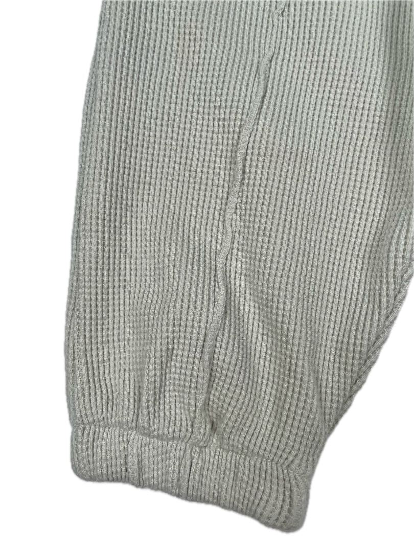 12-18 mo Zara, Green, Waffle-knit pull-on pants w/ vertical seams & pockets