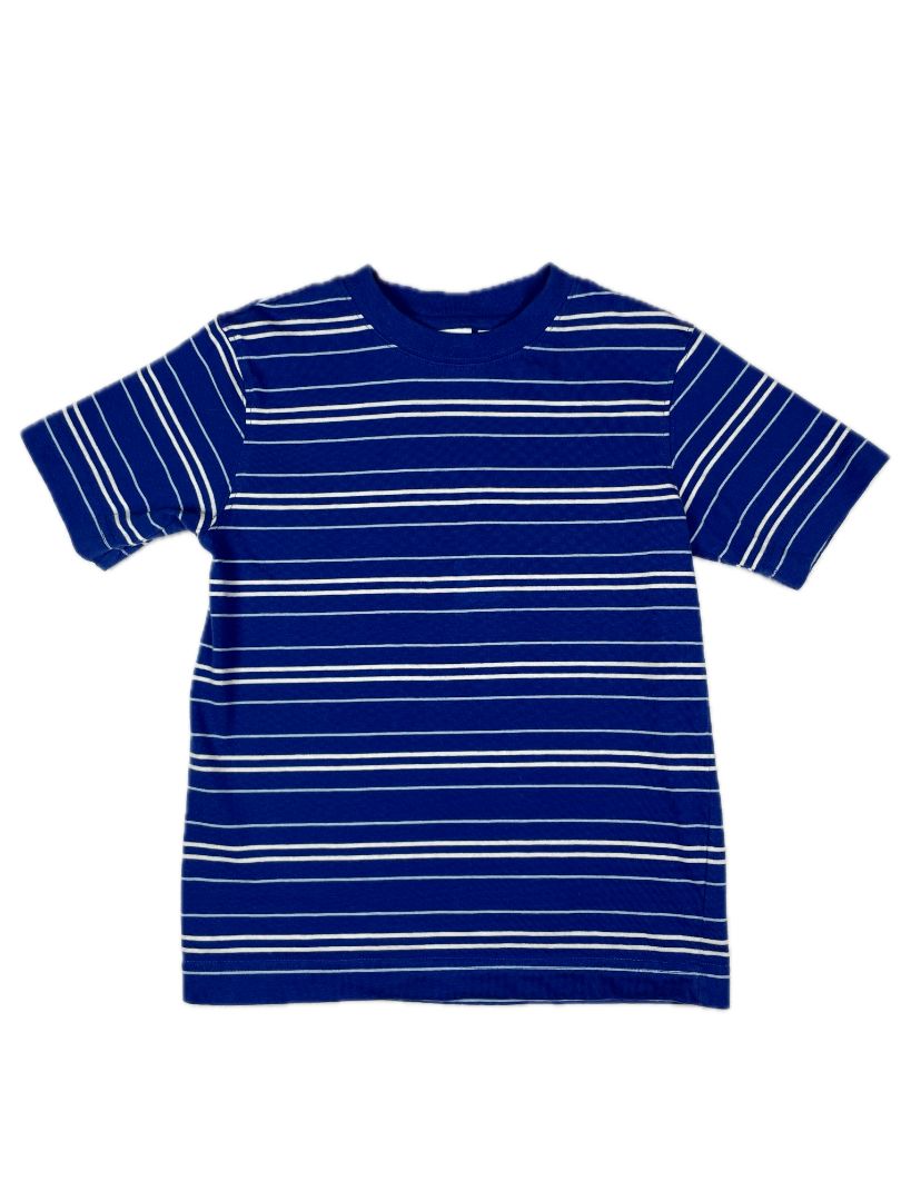 5-6 TKS, Blue, Vintage short-sleeve striped t-shirt