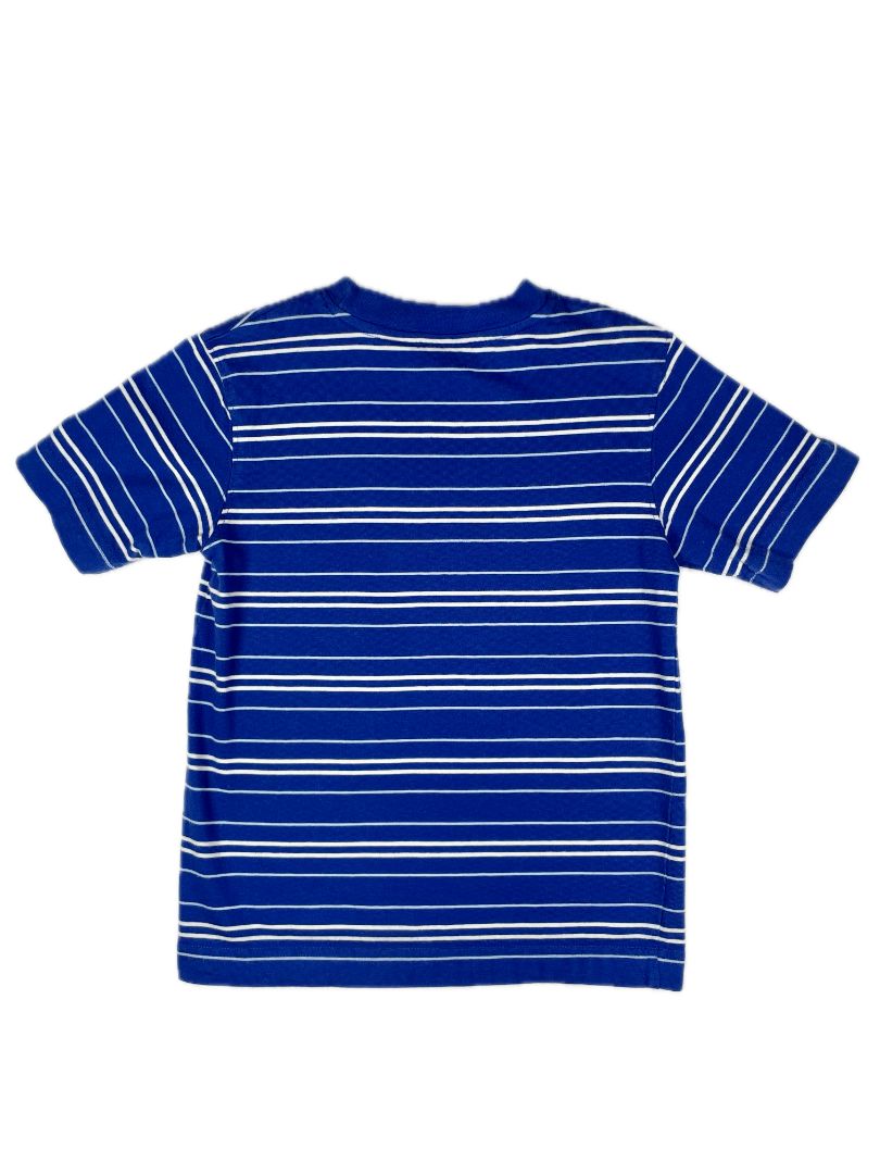 5-6 TKS, Blue, Vintage short-sleeve striped t-shirt