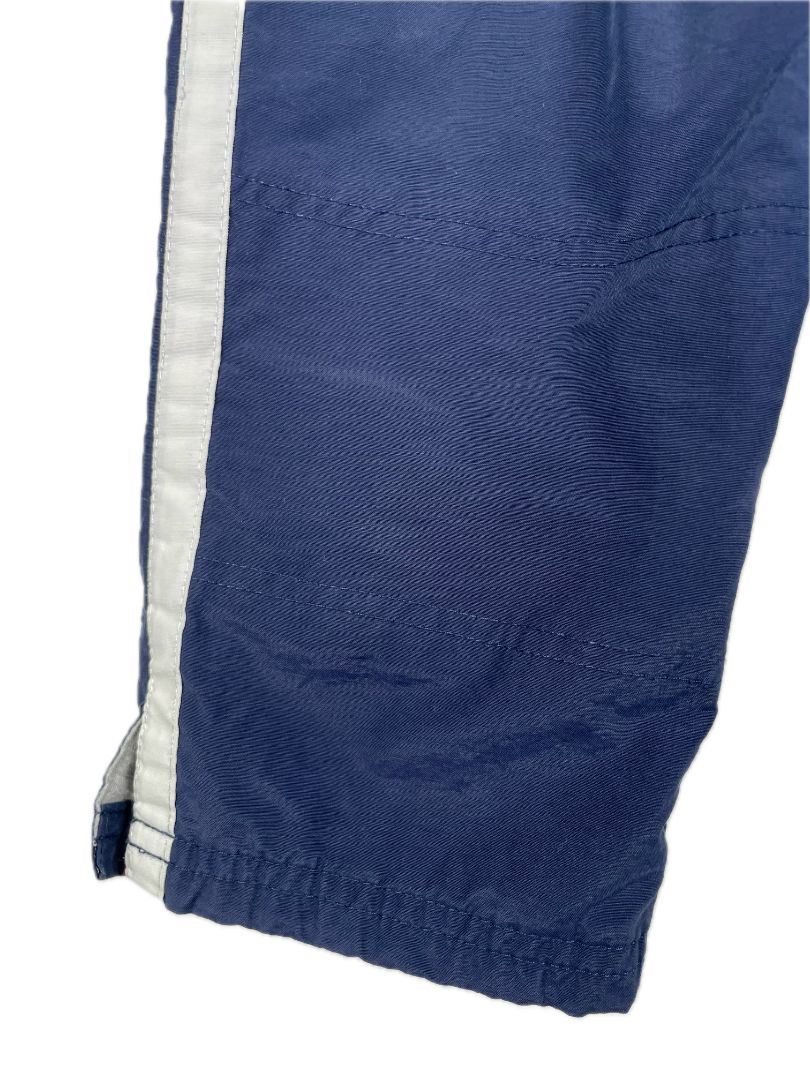 18 mo OshKosh B'Gosh, Blue, Vintage jersey-lined elastic waist active pant w/ side stripes