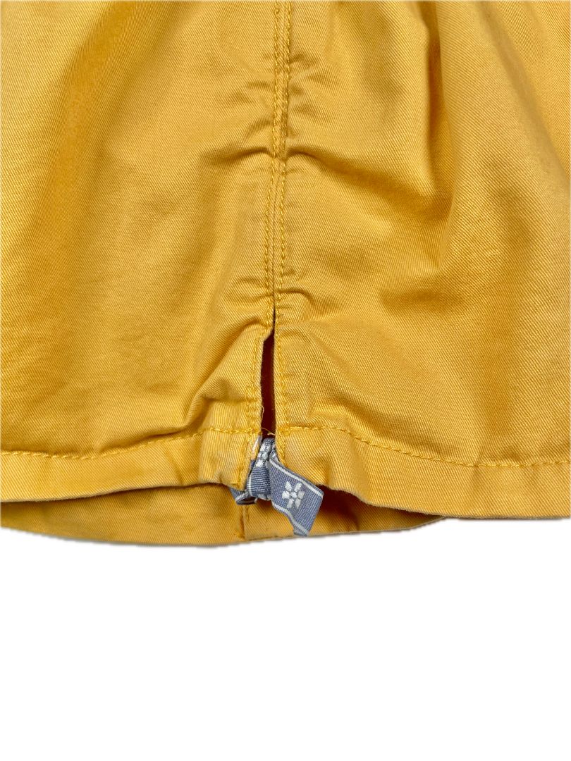 4/4T Rachel Zoe, Yellow, Lightweight snap-up hooded jacket