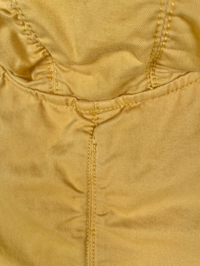 4/4T Rachel Zoe, Yellow, Lightweight snap-up hooded jacket