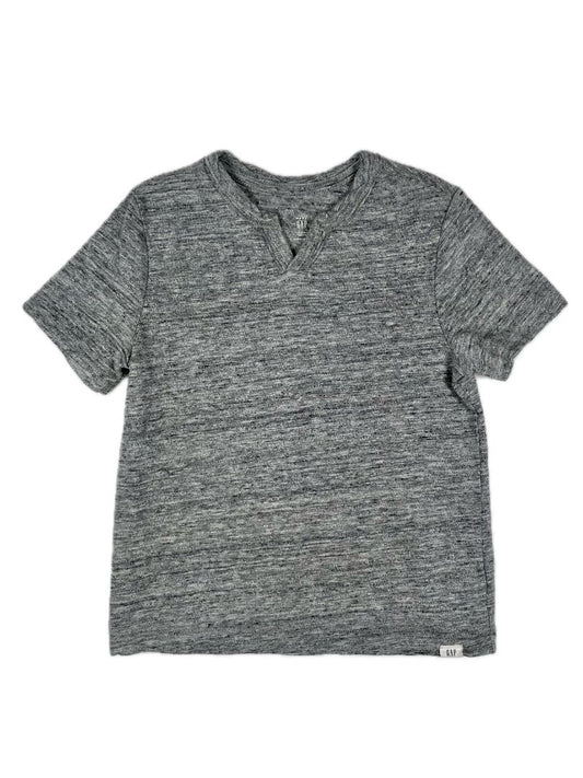 5/5T babyGap, Grey, Short-sleeve heather v-neck t-shirt